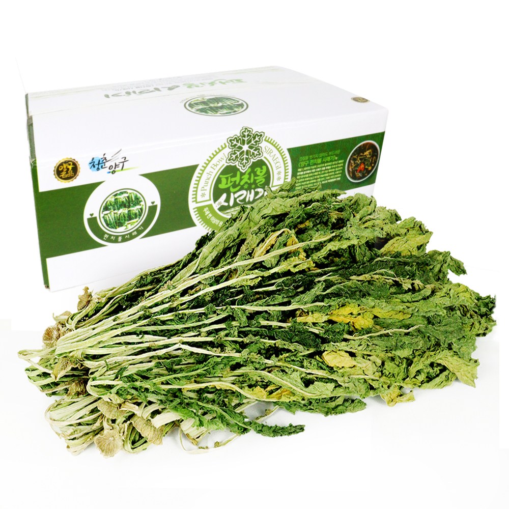 더옹달샘 껍질채 먹는 양구 시래기 1kg 부드러운 무청 펀치볼 말린 건시래기, 1개, 1kg 24,600원