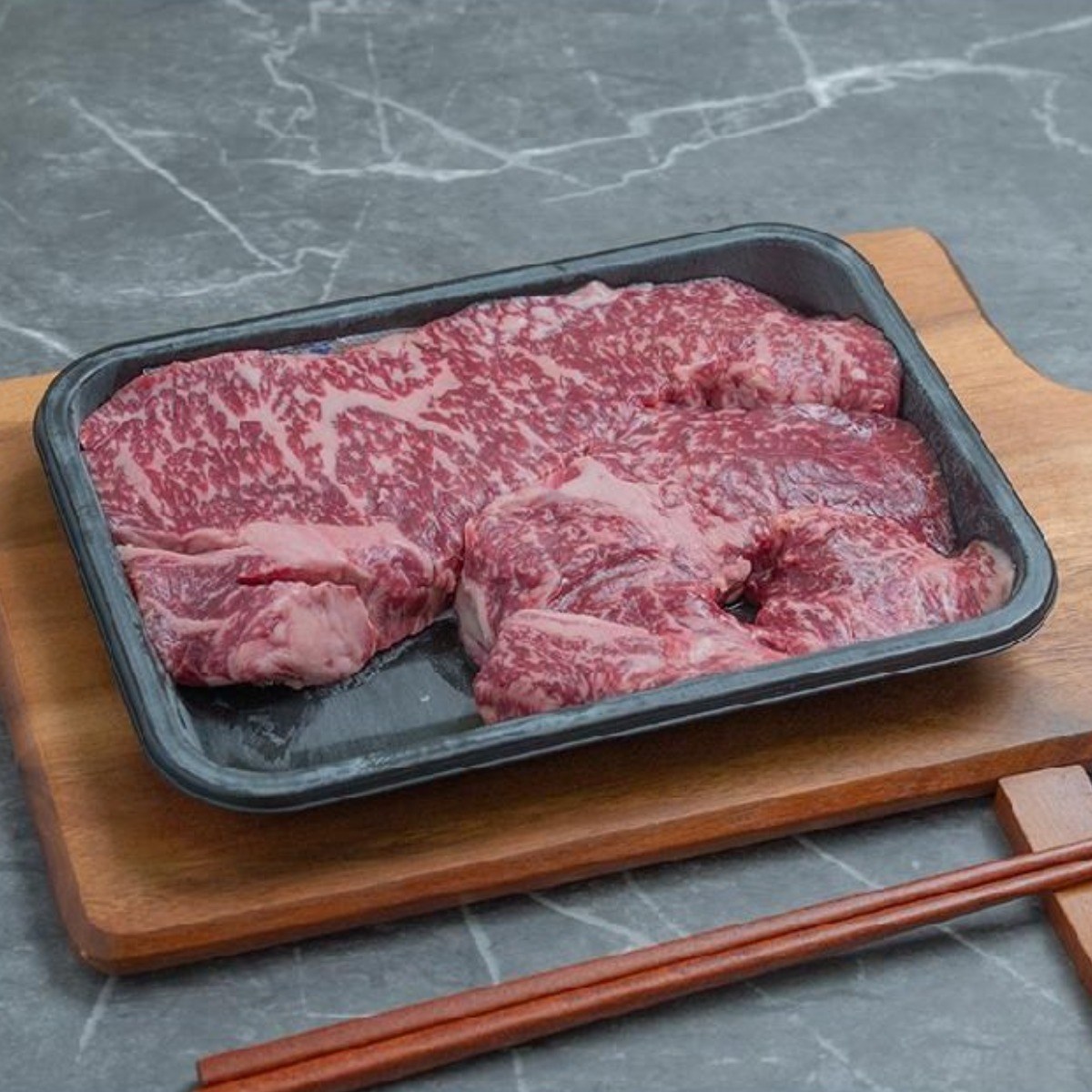 김씨네한우 마장동 투뿔 1++ 한우 채끝살 소고기, 1개, 스테이크용 3~4cm 300g, 300g 35,900원