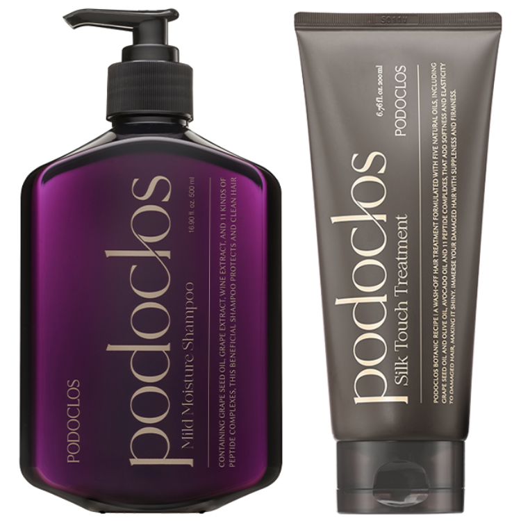 포도클로스 모발 케어 마일드 모이스처 샴푸 + 실크 터치 트리트먼트 세트 2종세트, 1개, 700ml, 1개 45,000원