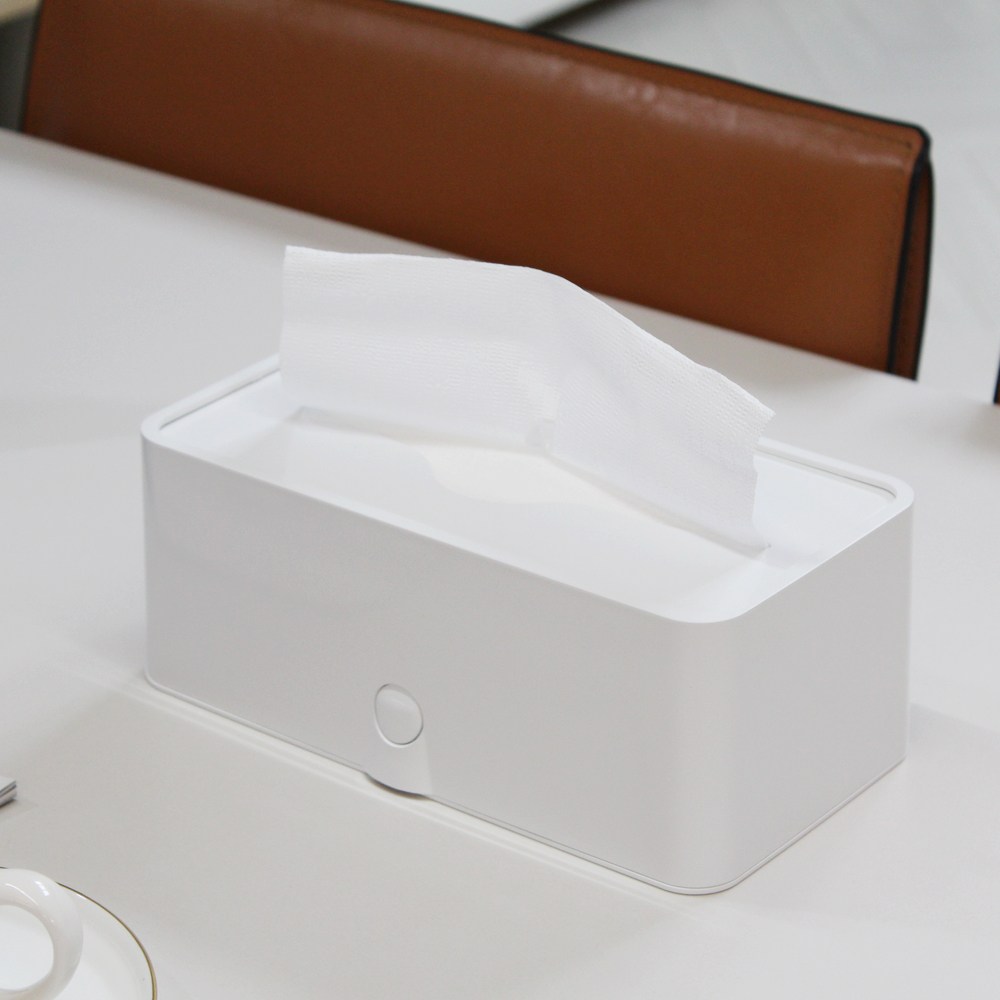 티슈갤러리 자동높낮이 화이트 핸드타올 케이스, 화이트, 1개 20,790원