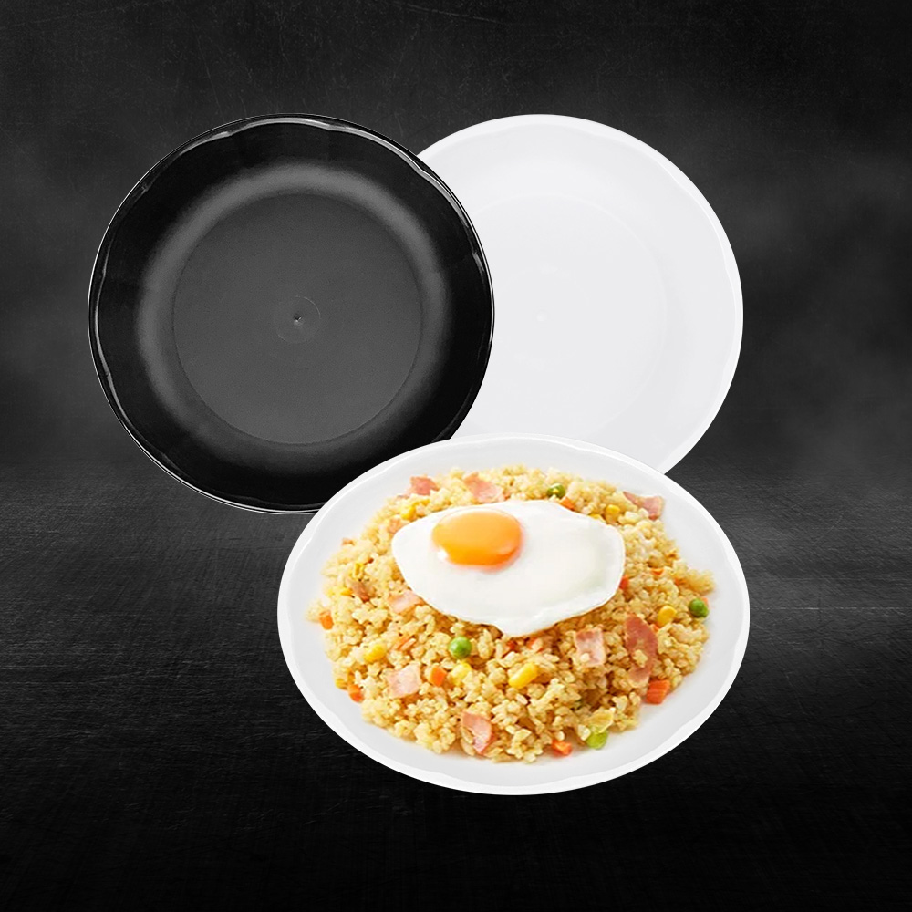 다회용 사출 원형 접시, 1개, 200개 41,900원