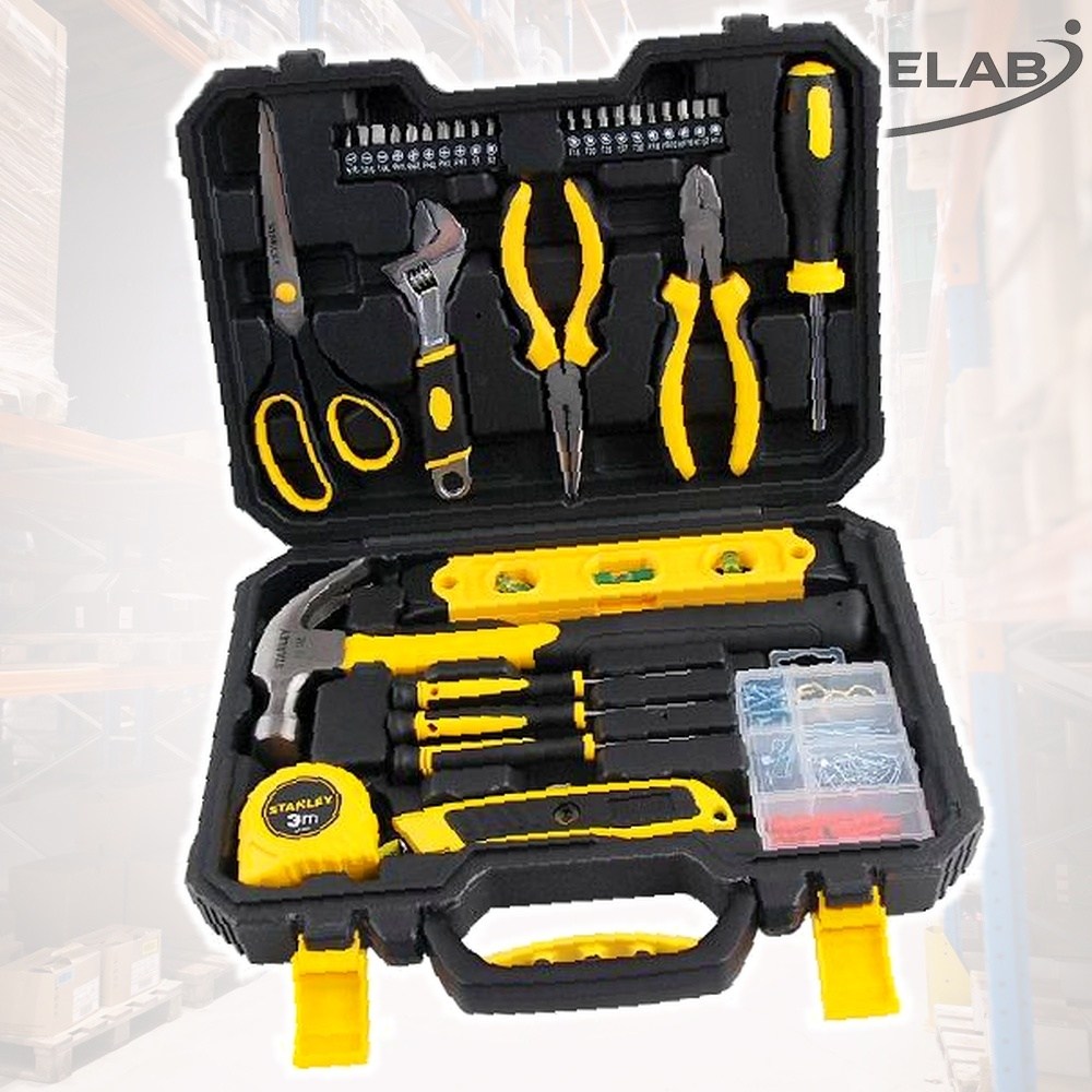 세이랩 스탠리 수공구세트 134pcs STHT80960 DIY 가정용 공구세트 업소용 61,850원