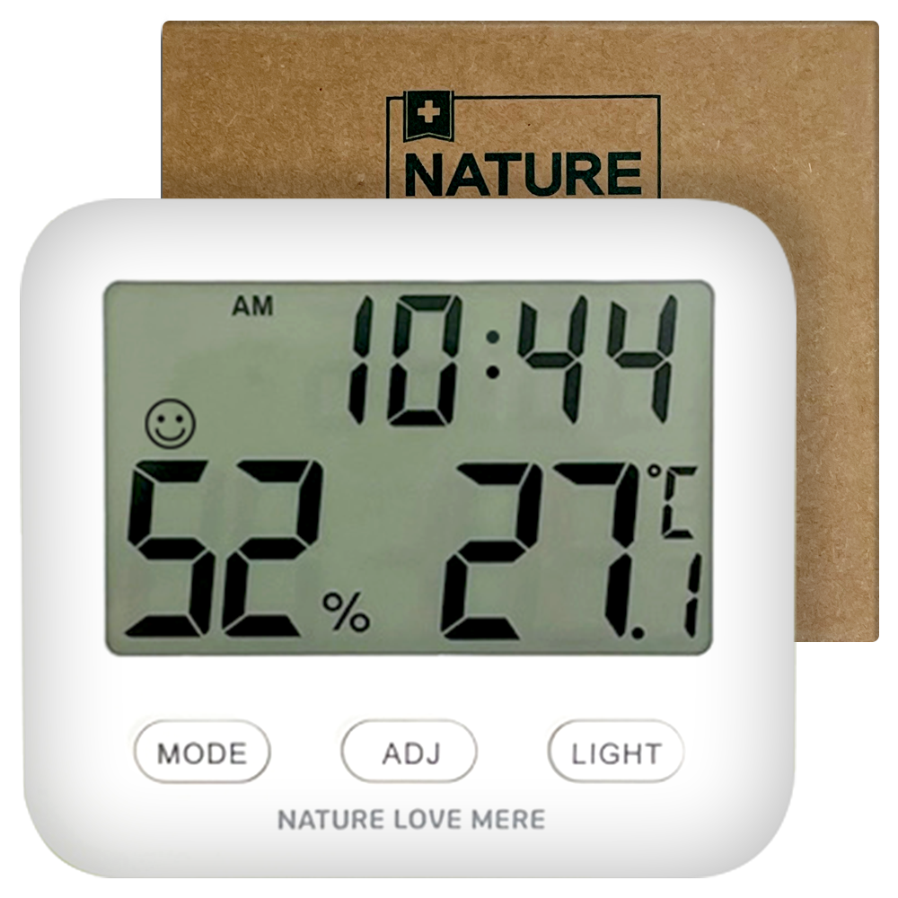 네이쳐러브메레 포시즌 신생아 디지털 온습도계, 단일 색상, 1개 10,500원