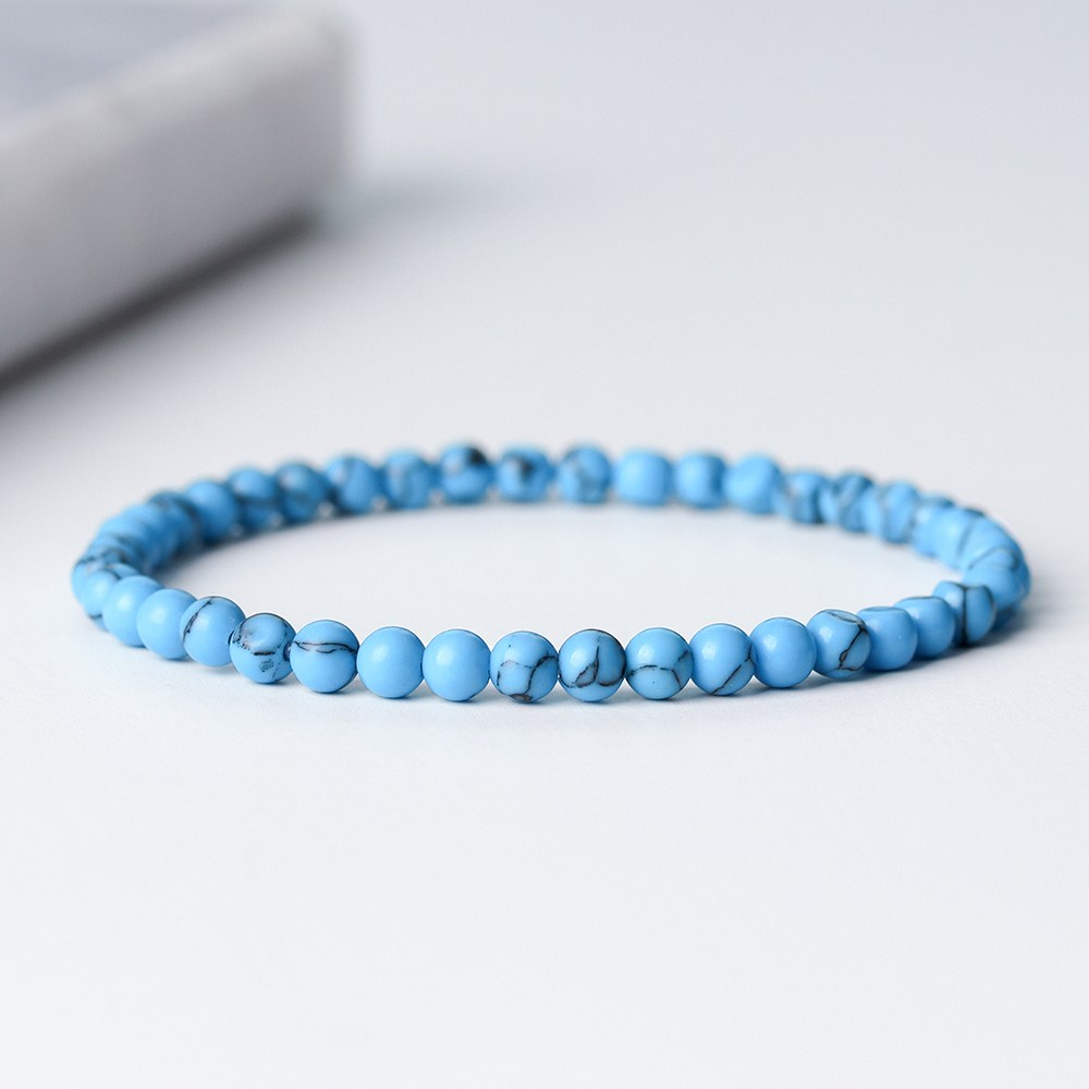 진주모아 성공과 행운의 터키석 팔찌 12월 탄생석 14,800원