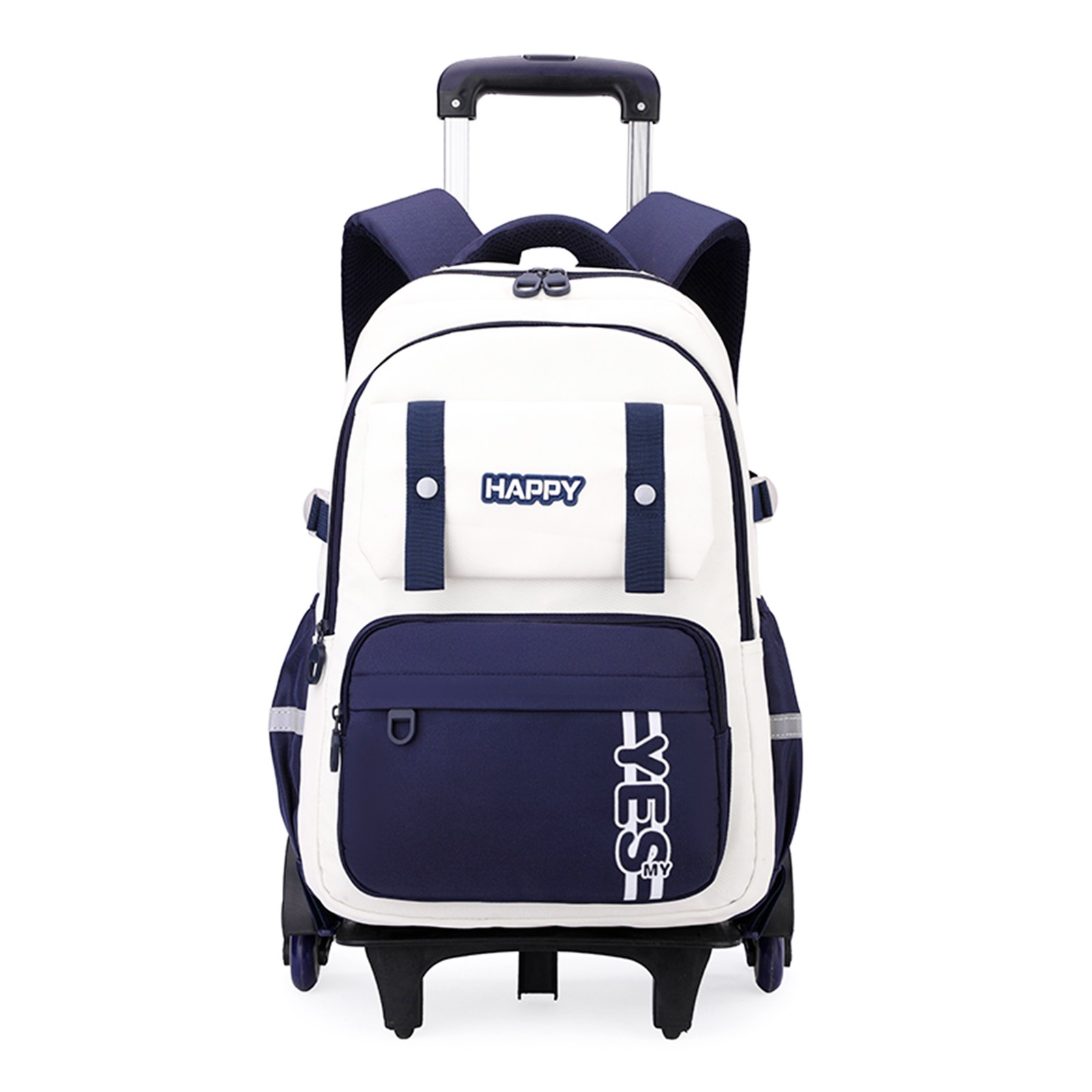 AOMIKS 학생들을 위한 롤링 백팩 대용량 심플한 디자인 가벼운 여행용 캐리어 백 52,900원