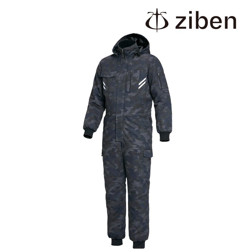 지벤 스즈끼 겨울작업복 ZB-S1896 카무플라쥬 방한복 일체형정비복 허리지퍼 74,800원