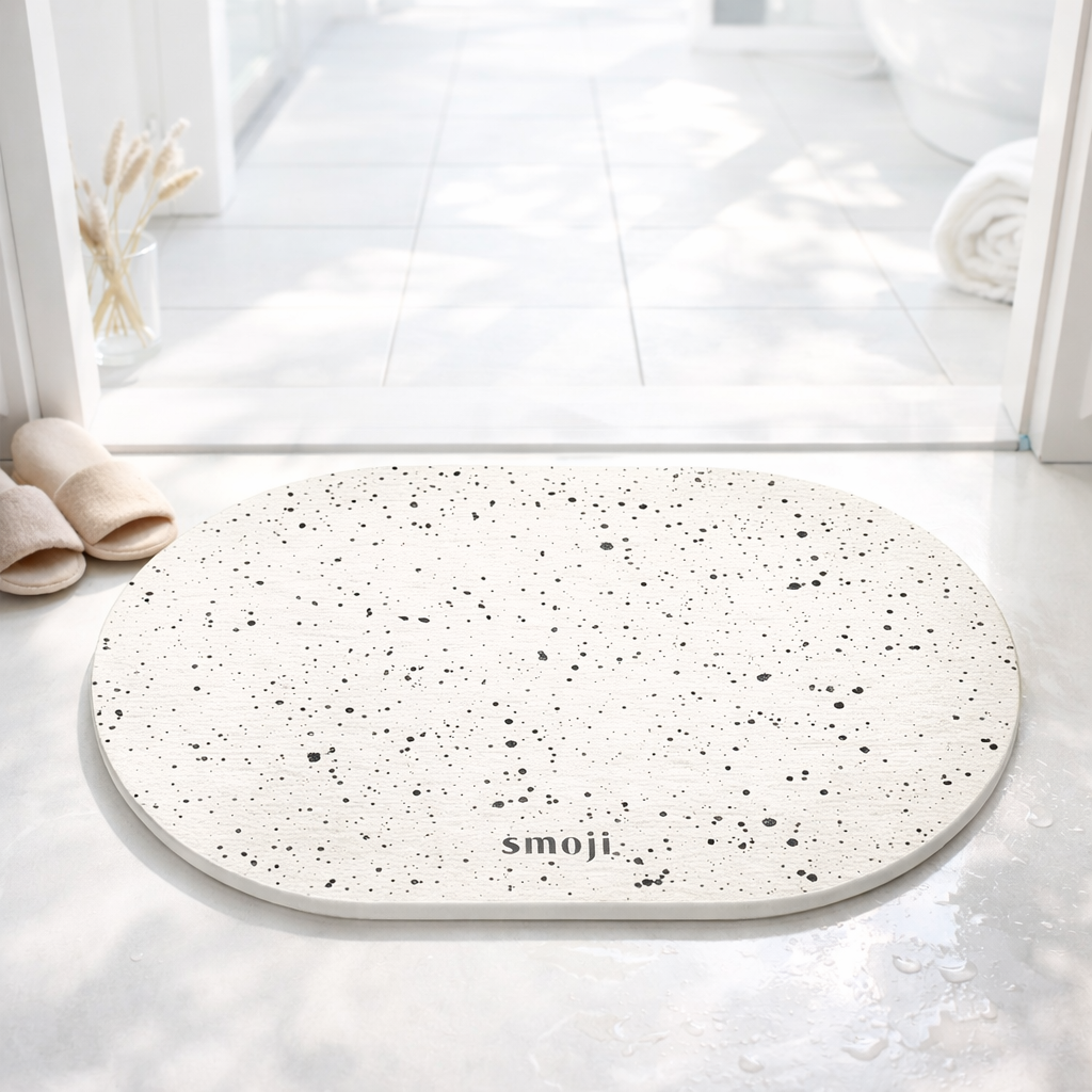 루메르 빨아쓰는 미끄럼방지 규조토 발매트, 도트블랙, 2개 12,900원