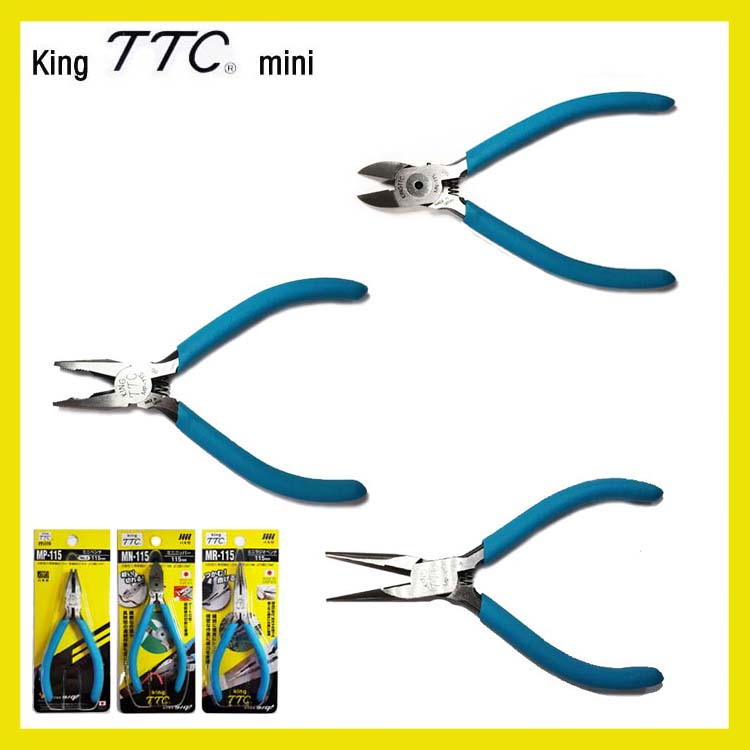 TTC 미니니퍼,미니롱노우즈,미니펜치 일본산, 1개 13,300원