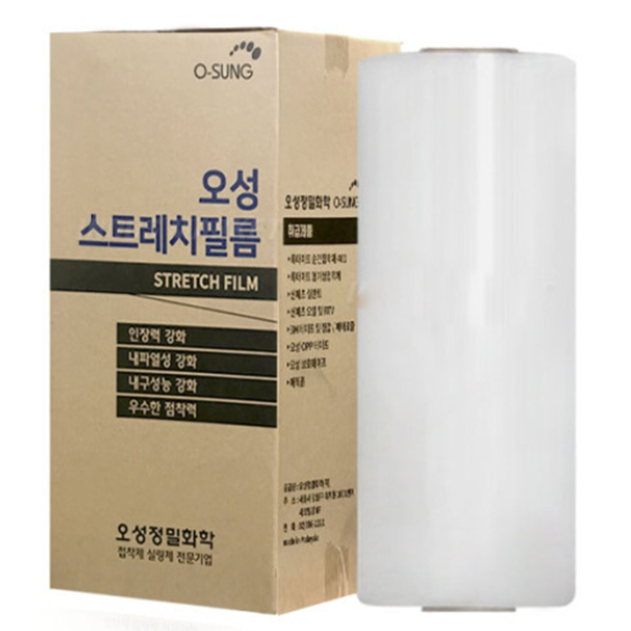 오성 스트레치필름 25T*500*1400m 기계용자동, 1세트 76,440원