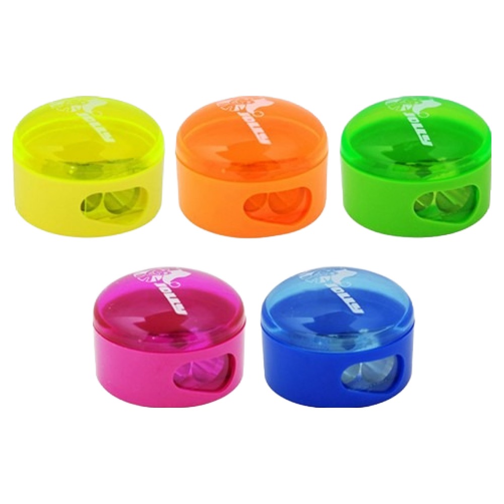 지구화학 졸리 트윈 연필깎이, 1개, 랜덤발송 2,400원