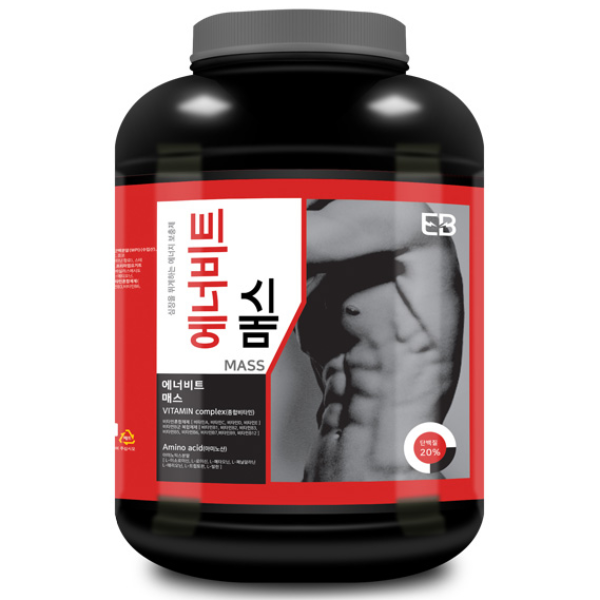웨이테크 에너비트 매스 Super Calorie 살찌는보충제 /체중증가보충제 / 사은품증정, 4kg, 1개 51,800원