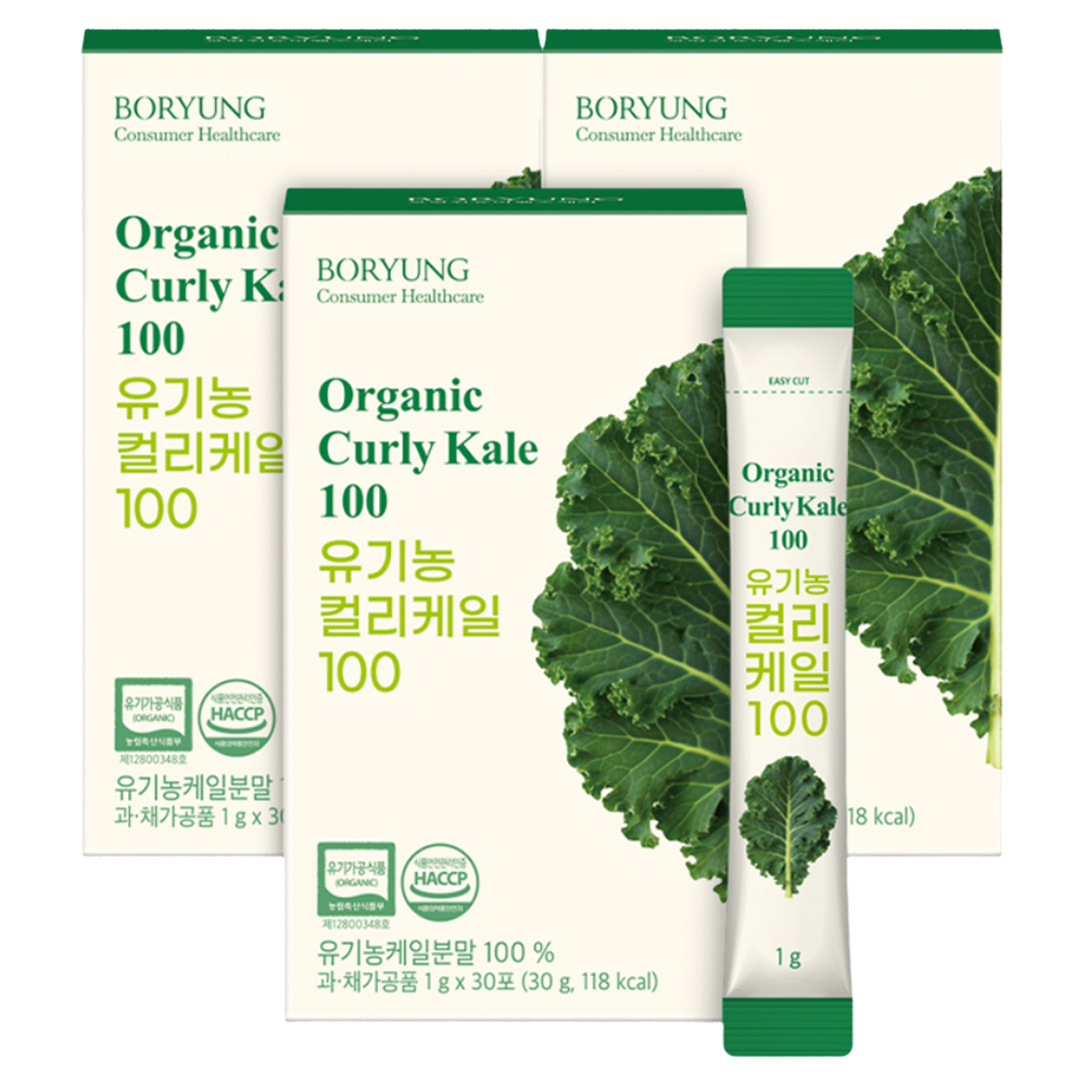 보령 유기농 컬리케일 100 분말 30p, 30g, 3개 36,800원