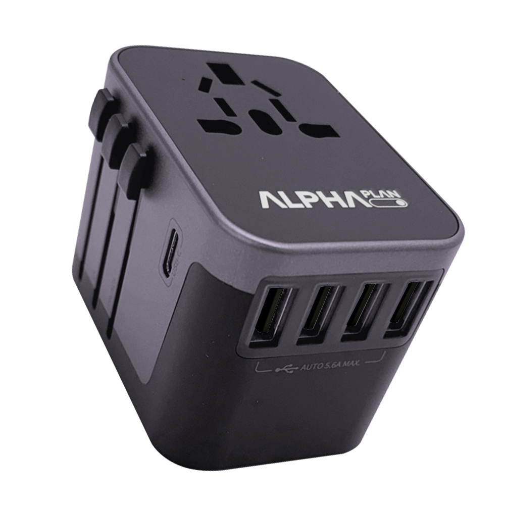 알파플랜 28W 해외 여행용 멀티어댑터 블랙 JY-305B 16,900원