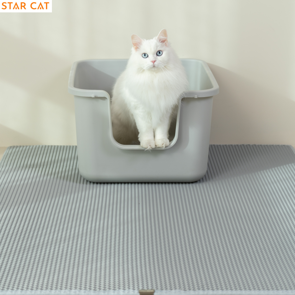 스타캣 국내제작 고양이 모래매트 사막화 방지 매트 고양이 화장실 특대형 42,650원