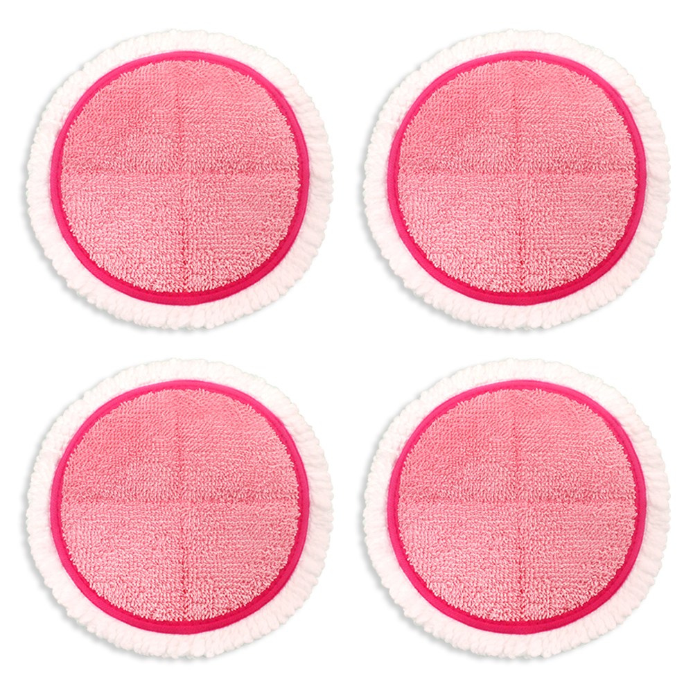 물걸레 청소기 걸레 극세사 휴스톰 SK매직 오토싱 스윙 한경희 신일 호환 분홍색 찌든때용 (21~22cm), 2세트 17,500원