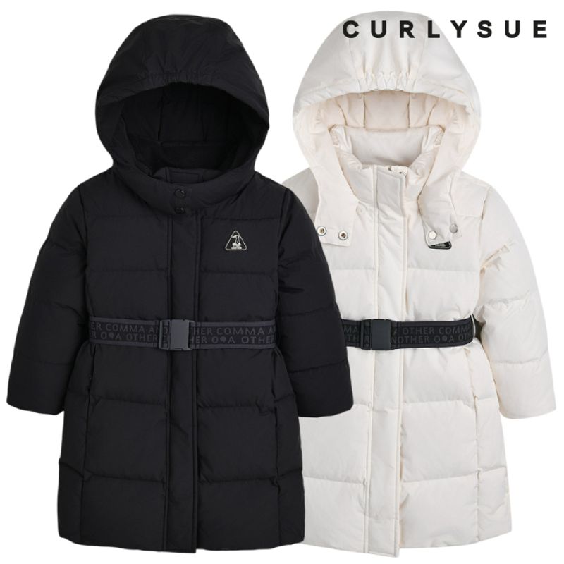 컬리수 아동 벨트 롱 다운 점퍼 C244JM306P 48,350원