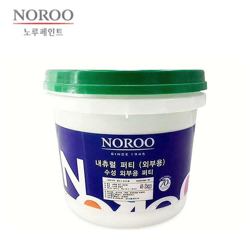 노루페인트 내츄럴퍼티 워셔블 25kg 물에 강한 퍼티 38,000원