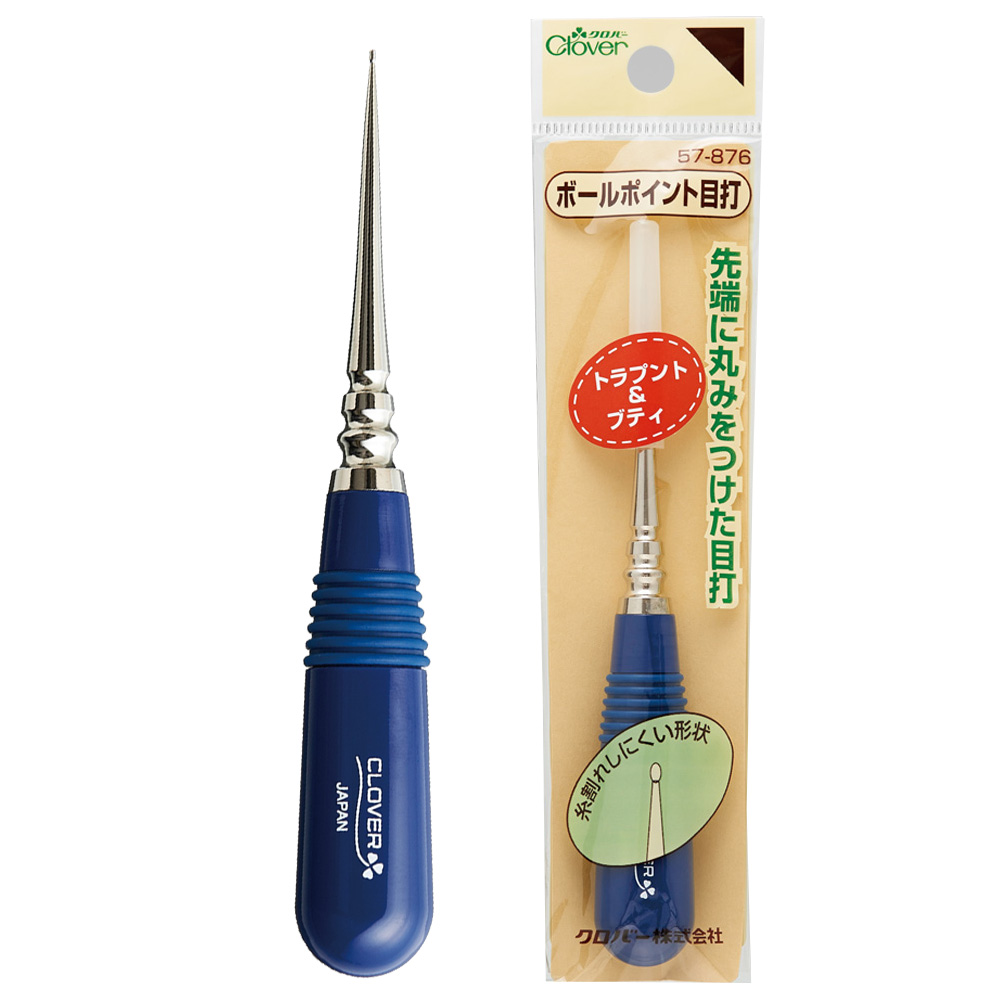 [CLOVER] 송곳 골라담기 논슬립 커브 볼포인트 송곳 소잉도구 [옵션선택], 1개, 6. 볼포인트송곳(57-876) 13,400원