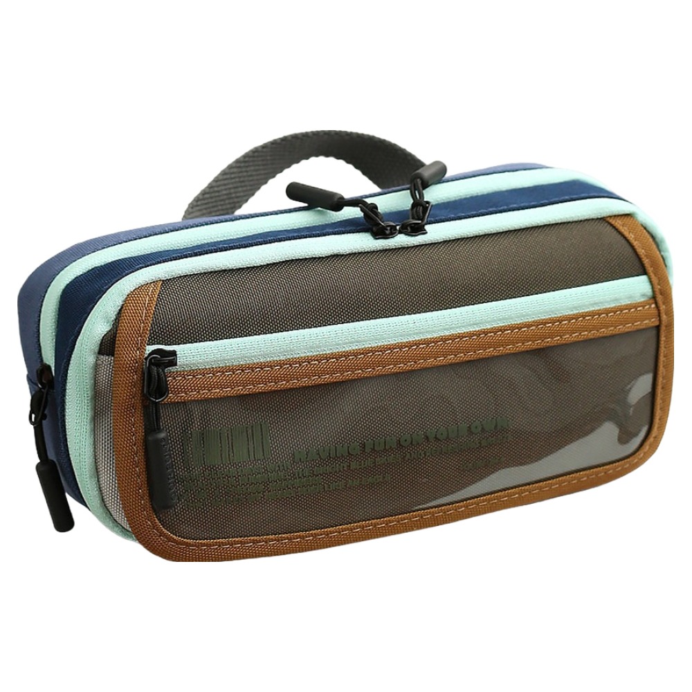 동아피엠에스 메쉬포켓 대용량 문구수납 필통 8,900원