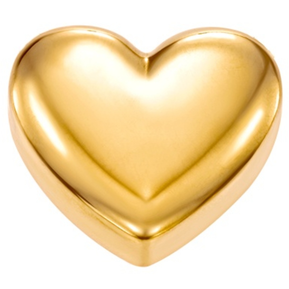 [골드팡] 18k 달링하트통통 펜던트 (당일도착) 데일리 여성 하트참주얼리 볼륨통통 셀럽 여자친구 기념일 생일 우정 커플템 선물추천 129,000원