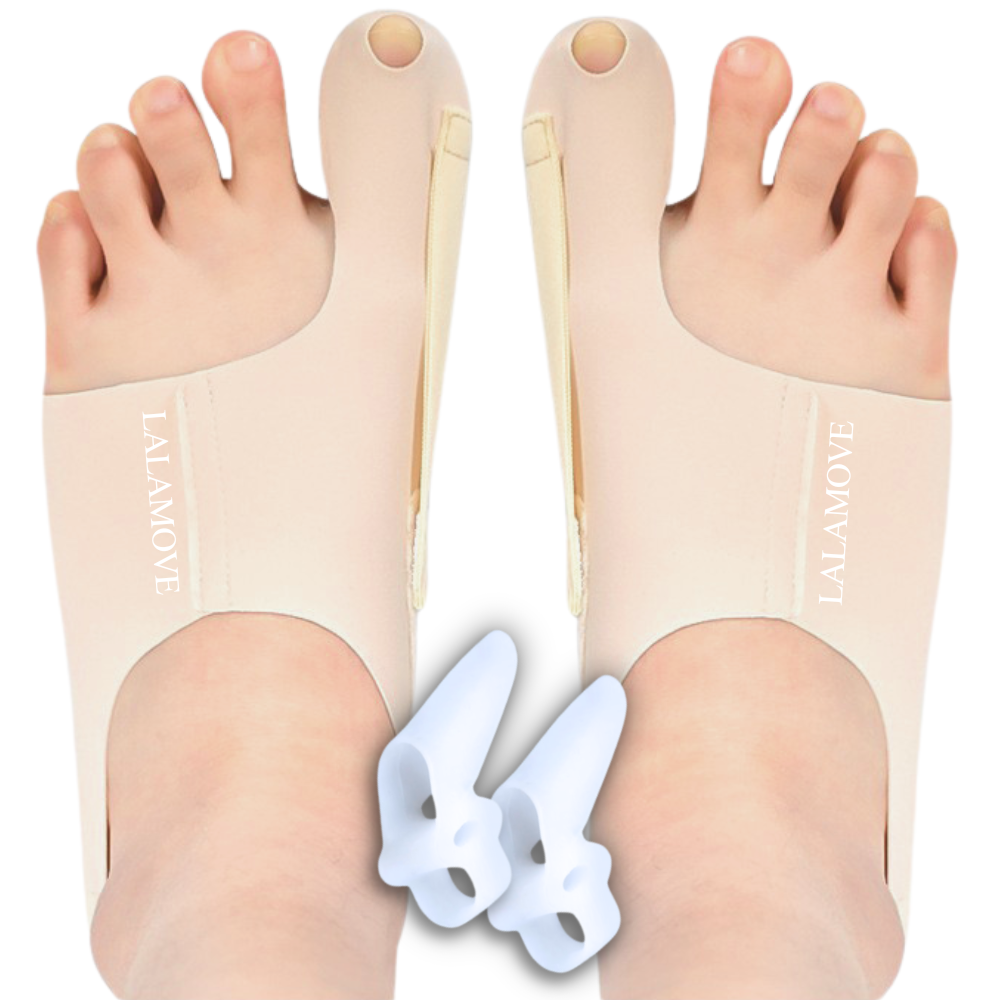 라라무브 엄지발가락 분리 고정밴드 보호대 좌우2개+메디컬링, 1개, 스킨 16,650원