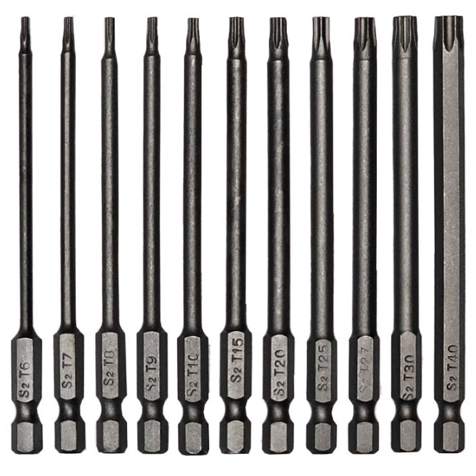 스탠맨 6각생크 자석 별비트 100mm 11종 세트 9,900원