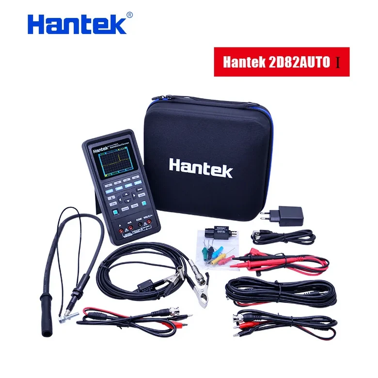 디지털 측정기 Hantek 2D82 자동차 오실로스코프 디지털 멀티미터+신호 진단 250MSA/s 80MHz 2채널 451,100원