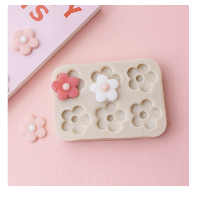 앵글띵 미니데코 봉봉 플라워 6구 입체 실리콘몰드 2p 150,900원