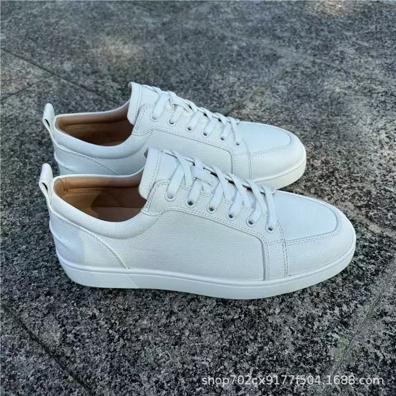 S슈즈 남성 화이트스니커즈 레드솔 가죽 운동화 발편한 남자 키높이 단화 명품스타일 78,000원