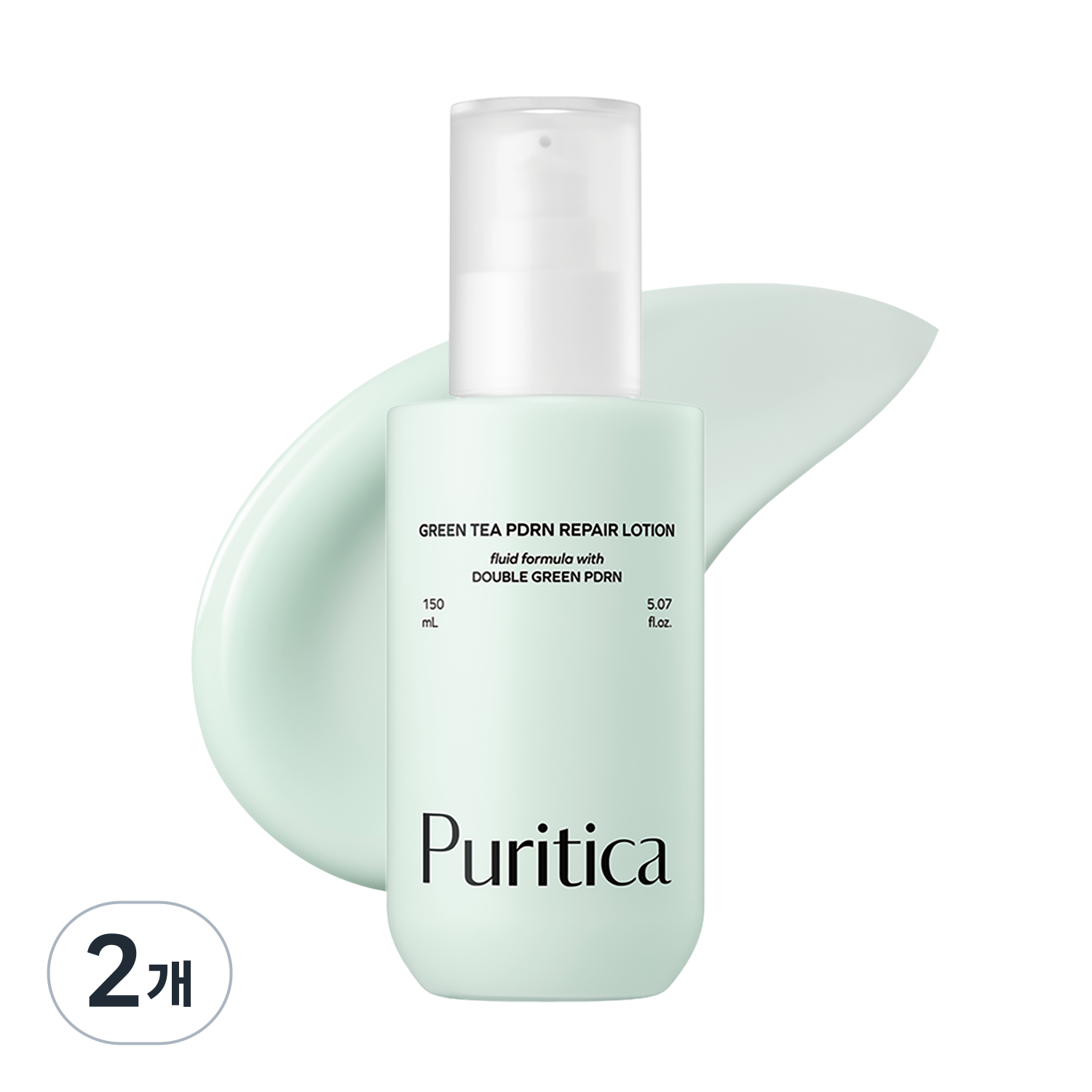 퓨리티카 그린티 PDRN 리페어 로션 판테놀 세라마이드 수부지 속건조 장벽케어, 2개, 150ml 47,950원