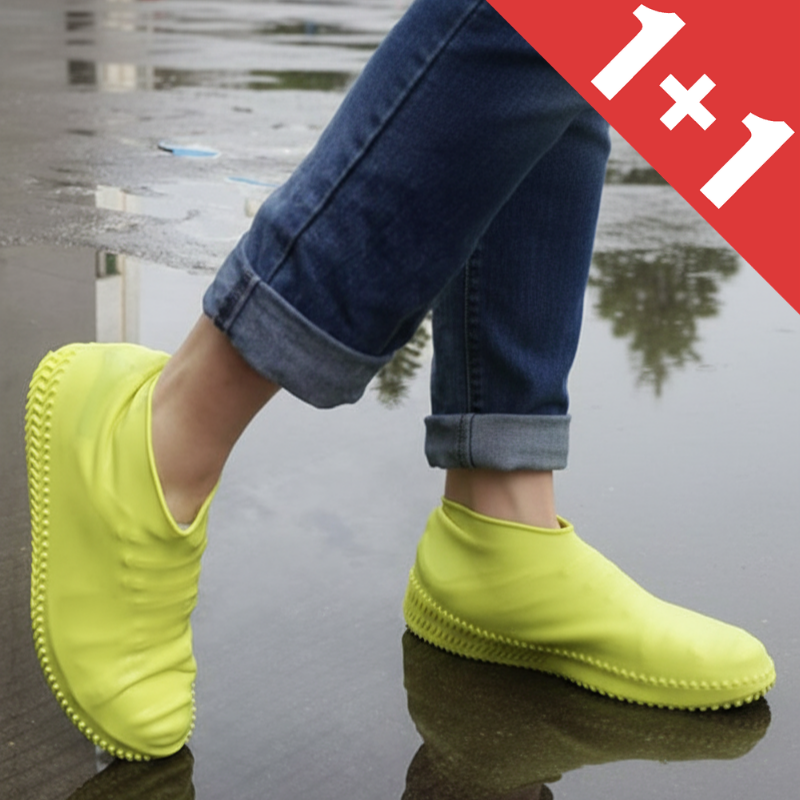 1+1 곧음 미끄럼방지 실리콘 방수 신발커버 레인슈즈 12,900원