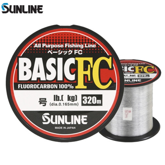 선라인23 베이직 FC 쇼크리더 카본라인 목줄 SUNLINE BASIC FC 320M 0.6호, 1개 13,830원