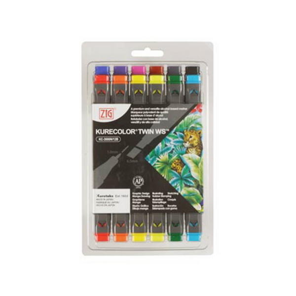 지그 쿠레컬러 WS 트윈 마카 12색 세트 10종 41,900원