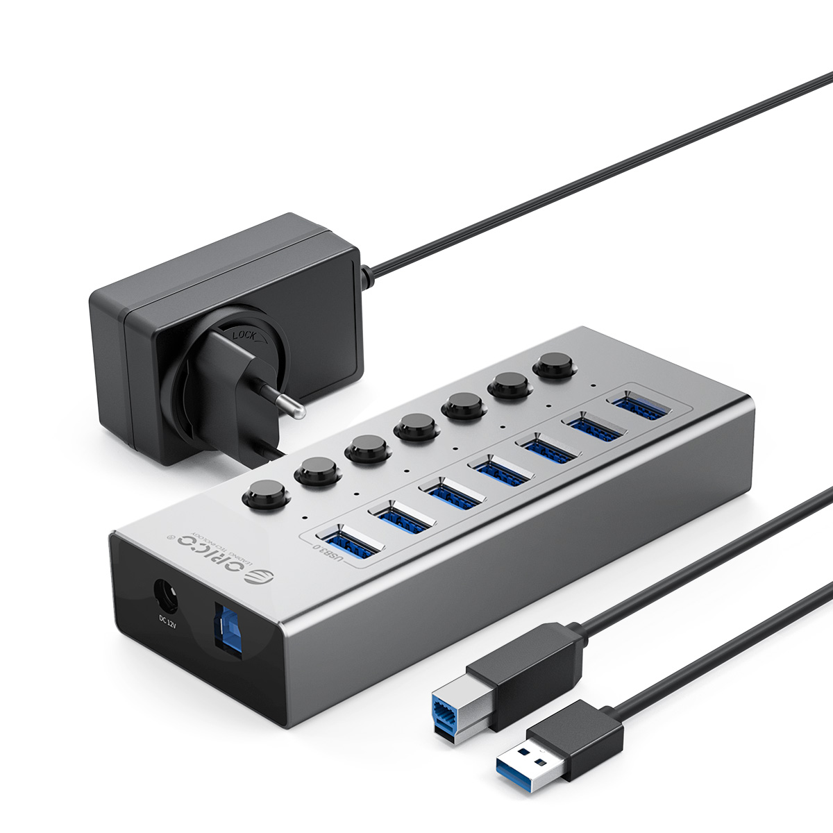 오리코 7포트/10포트/13포트/16포트 유전원 스위치 USB허브 BT2U3 39,630원