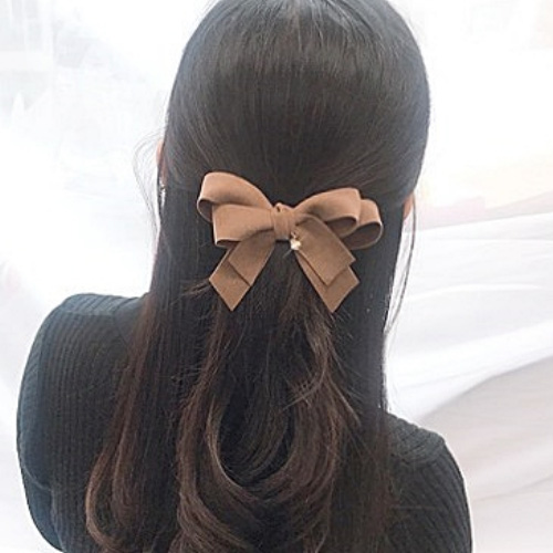 레인걸 체리리본 리본핀 리본헤어핀 반머리 반묶음 머리핀 (A5524) 9,710원