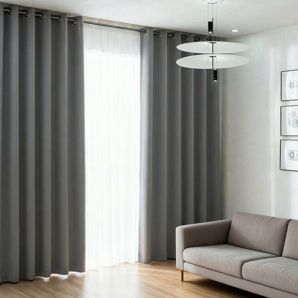 바람소리 99% 빛차단 암막 커튼 인테리어 아일렛형 구김없는 호텔식 커텐 39,900원