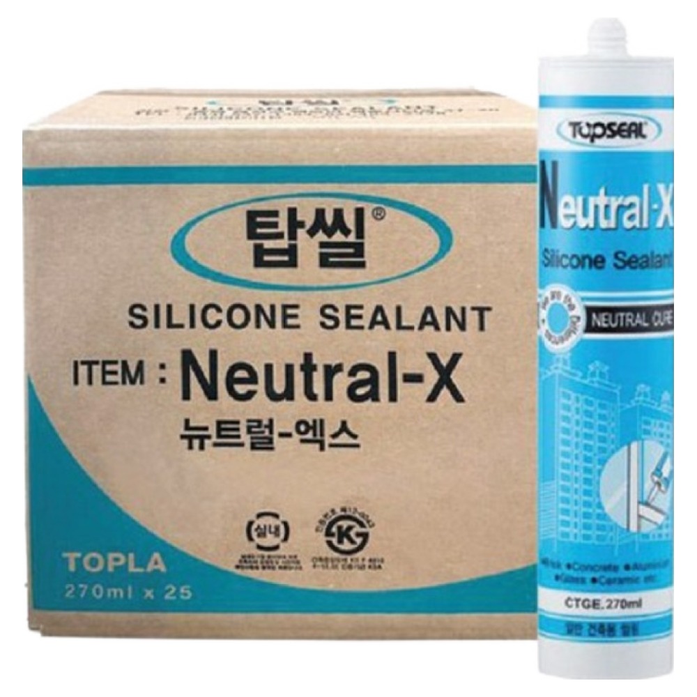 탑씰 탑프라 일반 범용 무초산 실리콘 회색 32,000원