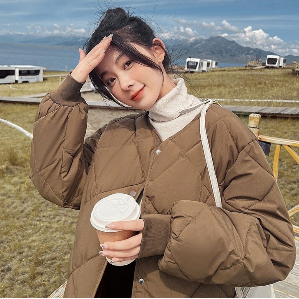 피앤제이스토어 여성 겨울 경량 패딩 29,000원