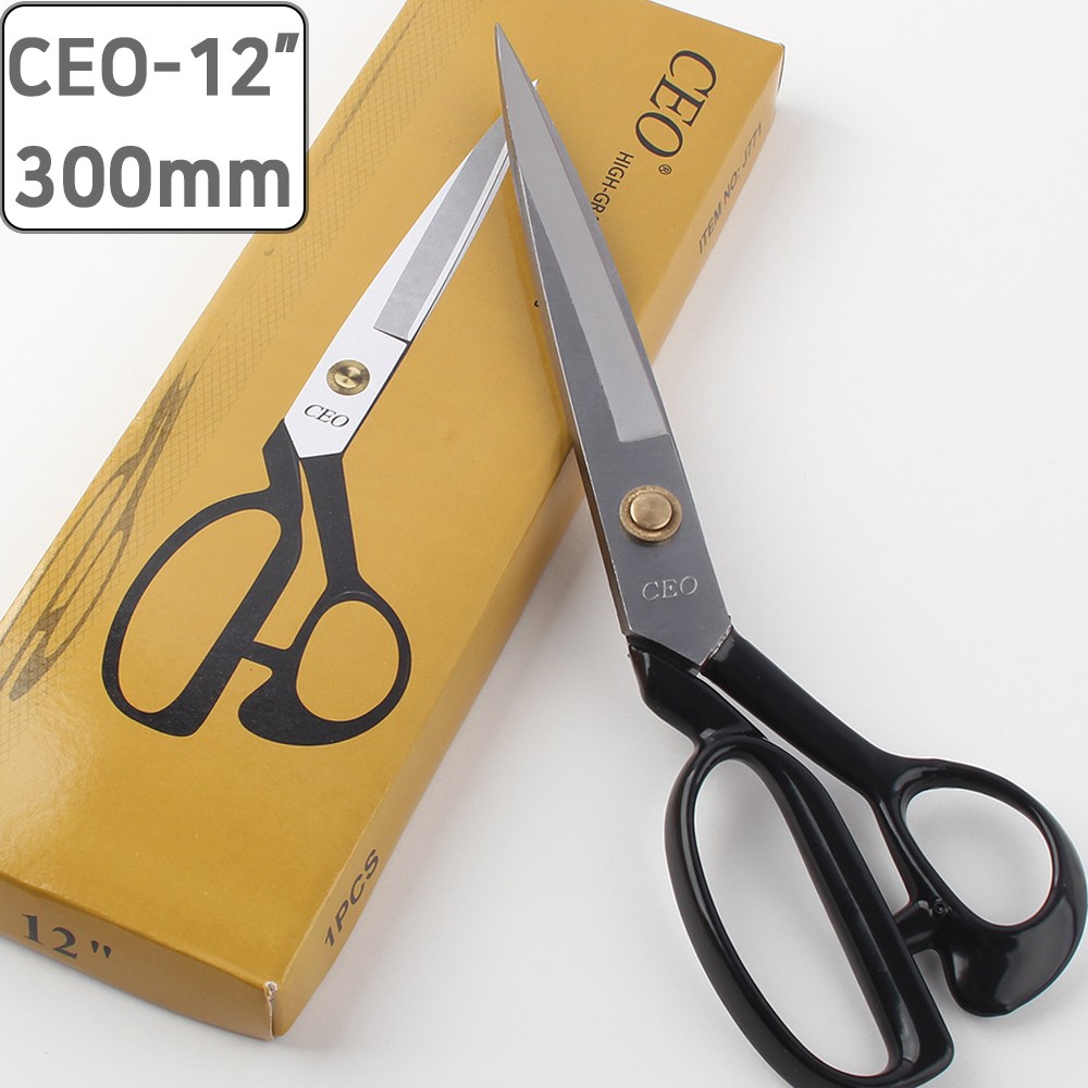 Joeunmall 프리미엄 재단가위 12호 300 원단가위 재봉 수예, 2개, 12"(300mm) 23,000원