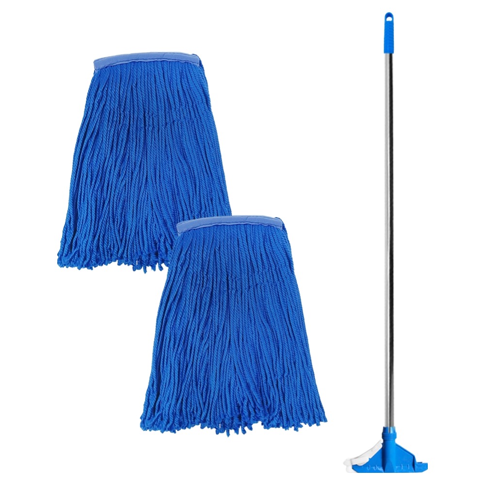 월드크린 고급 홀드 스텐마포대+칼트 극세사 마포걸레 250g 2개, 랜덤발송, 1세트 18,000원