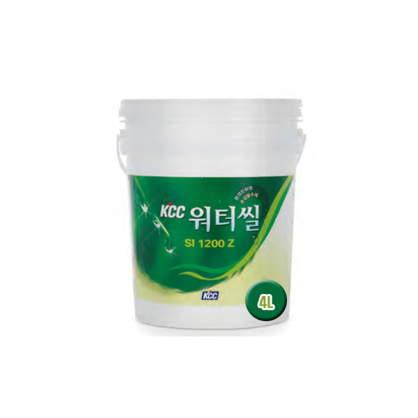 KCC 수성 발수제 4L 워터씰 SI 1200Z 수용성 투명 코팅제 18L 적벽돌 실리콘 발수 방수 코팅 친환경 건물 표면 보호 침투성 18,000원
