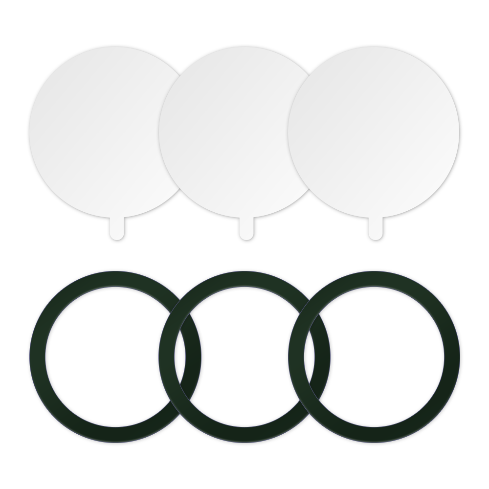 제이엔 맥세이프 호환 자석스티커 3개+보호필름 3개, 그린, 1세트 3,980원