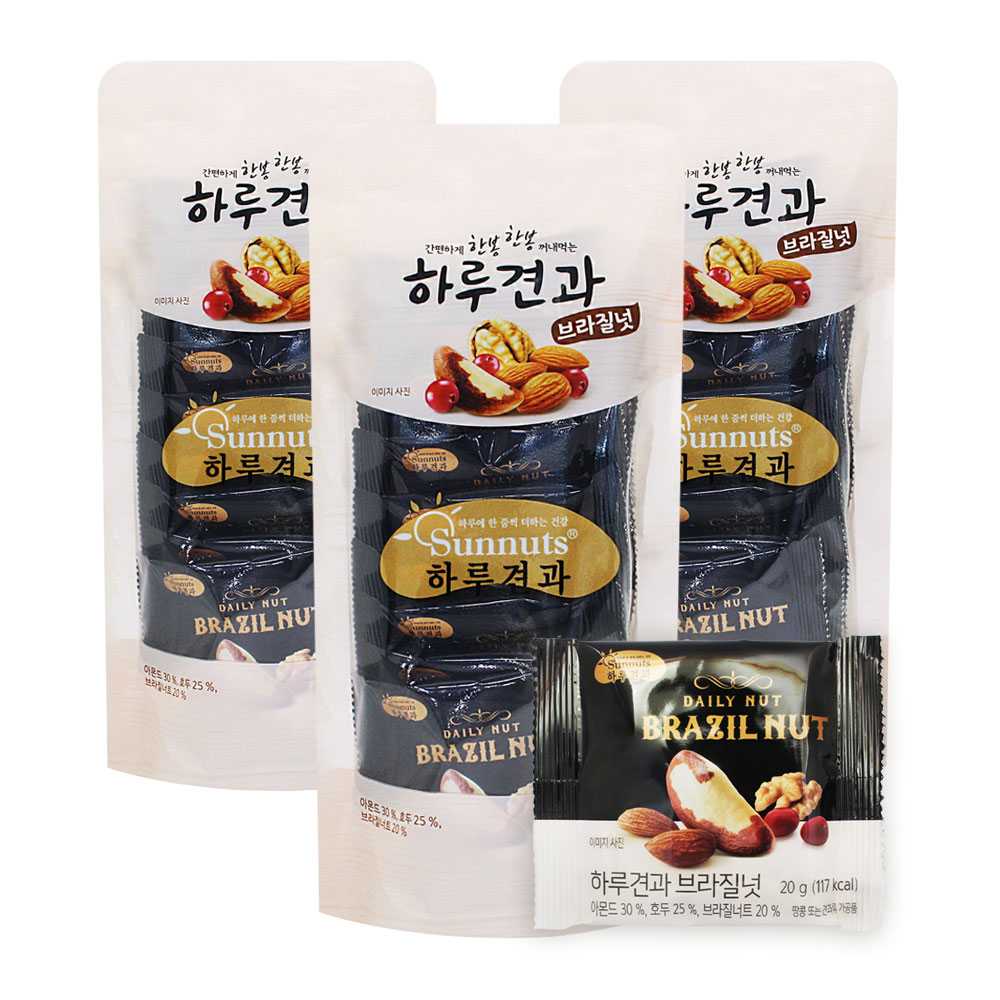 하루견과 브라질넛 (20gx10개)x3개 24,900원