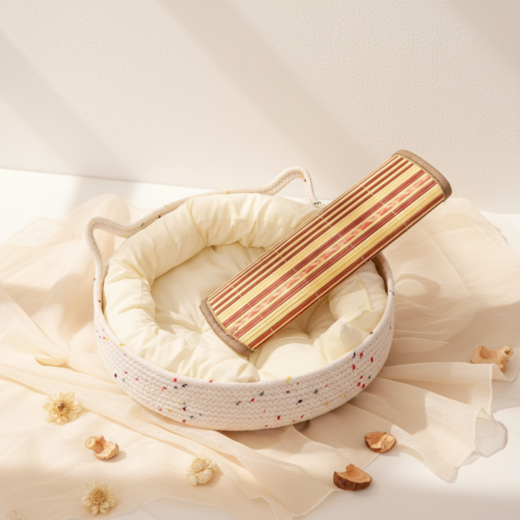 고양이숨숨집 바구니 방석포함 하우스 고양이집 텐트 21,900원