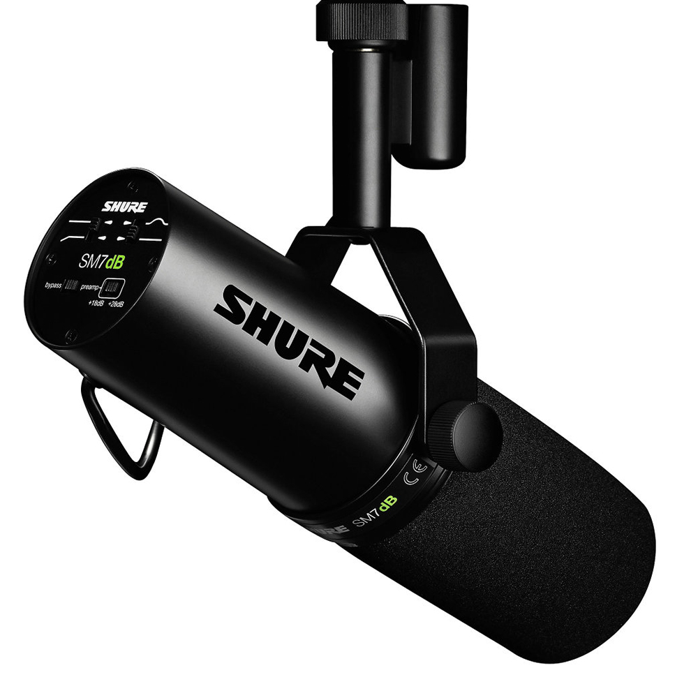 SHURE SM7 dB 슈어 다이나믹 마이크 팟캐스트 녹음용 인터넷방송 유튜브 마이크 [SM7B 후속모델] 910,000원