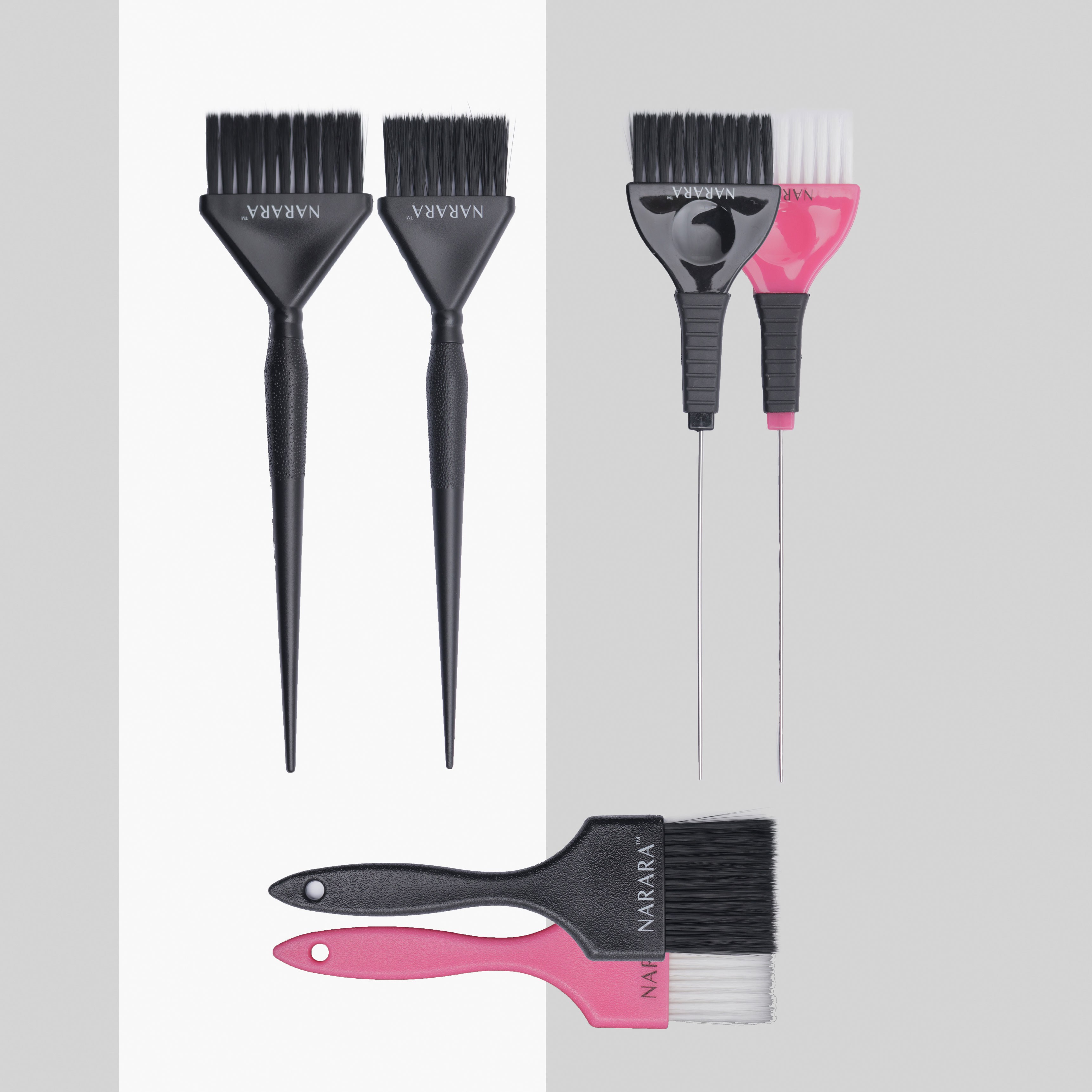 나라라 염색빗 세트 14,000원