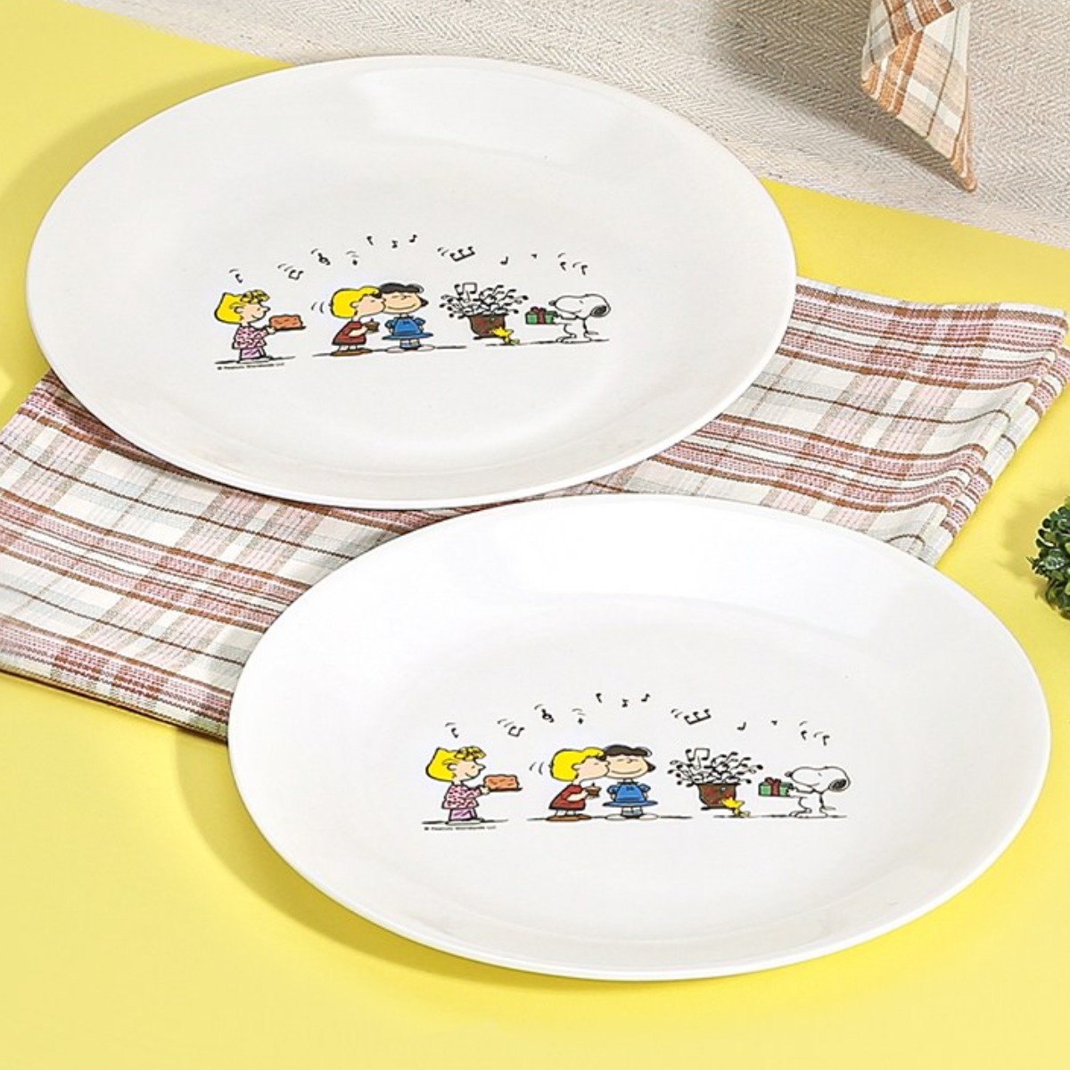 코렐 스누피더홈 원형대접시 2P, 혼합 31,500원