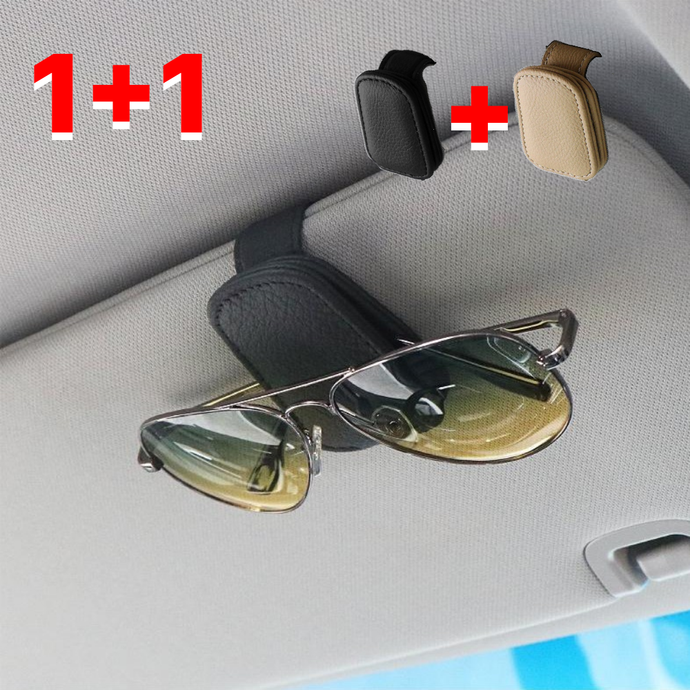 라피레인 차량용 안경거치대 선글라스클립, 1개, 블랙 + 베이지 8,900원