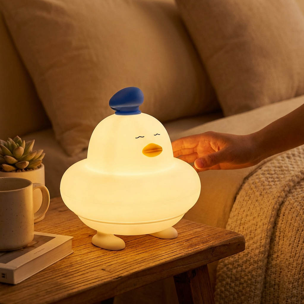 파란모자 오리 무드등 조명 수면 수유 취침등 충전식 12,900원
