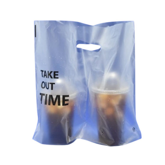 보름달비닐 커피비닐캐리어 인쇄 대형 2구 200매 15+1, 화이트, 1세트 16,470원